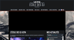 Desktop Screenshot of ecole-des-dj.com
